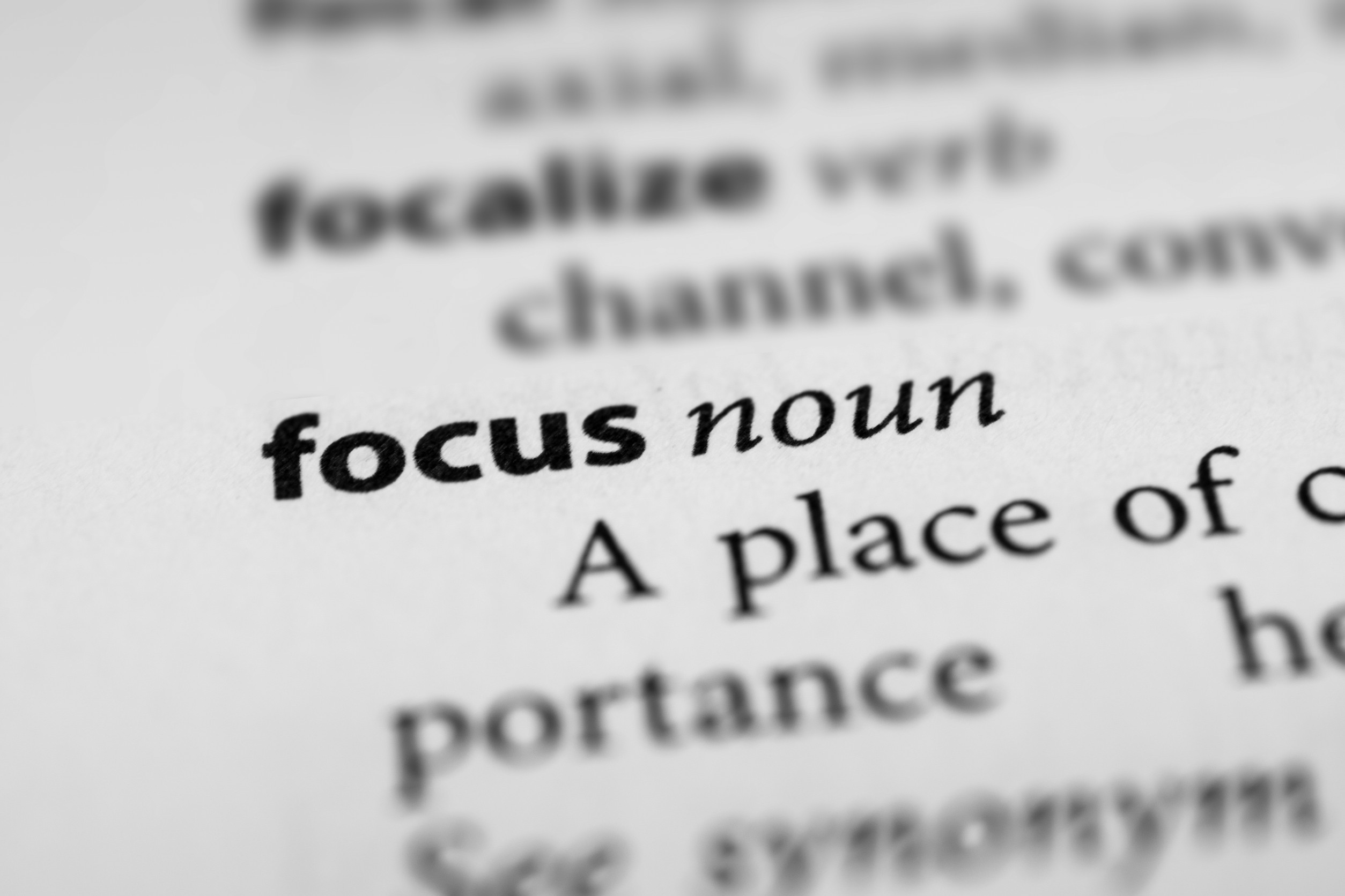 focus word